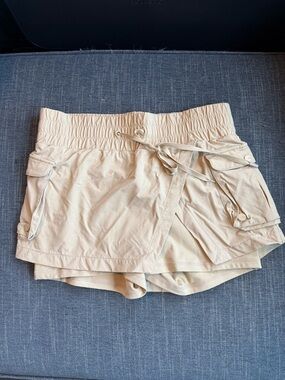 POPFLEX Beige Skort